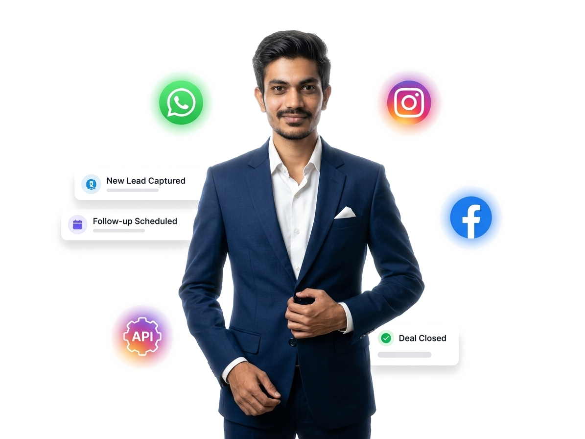 WhatsApp CRM pipeline dashboard preview