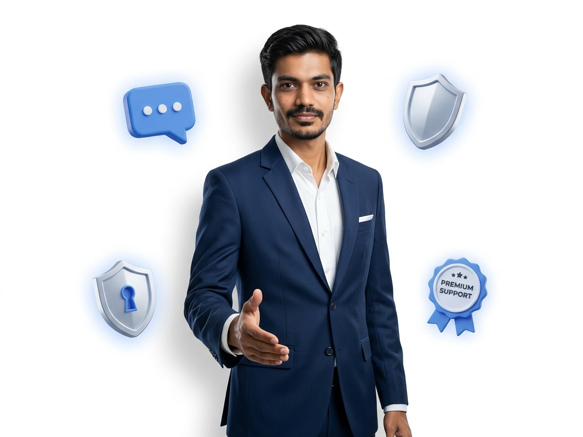 Lead form UI preview